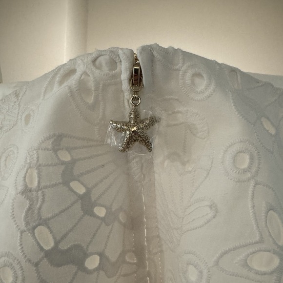 Lily Pulitzer Adorie sea life eyelet strapless dress - Picture 7 of 7